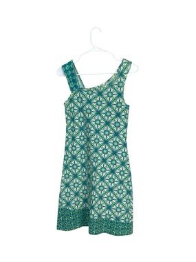 Title nine colorful geometric floral print dress size small